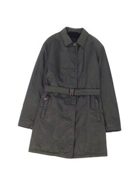 Prada Jacket Coat Long Sleeve Nylon Be
